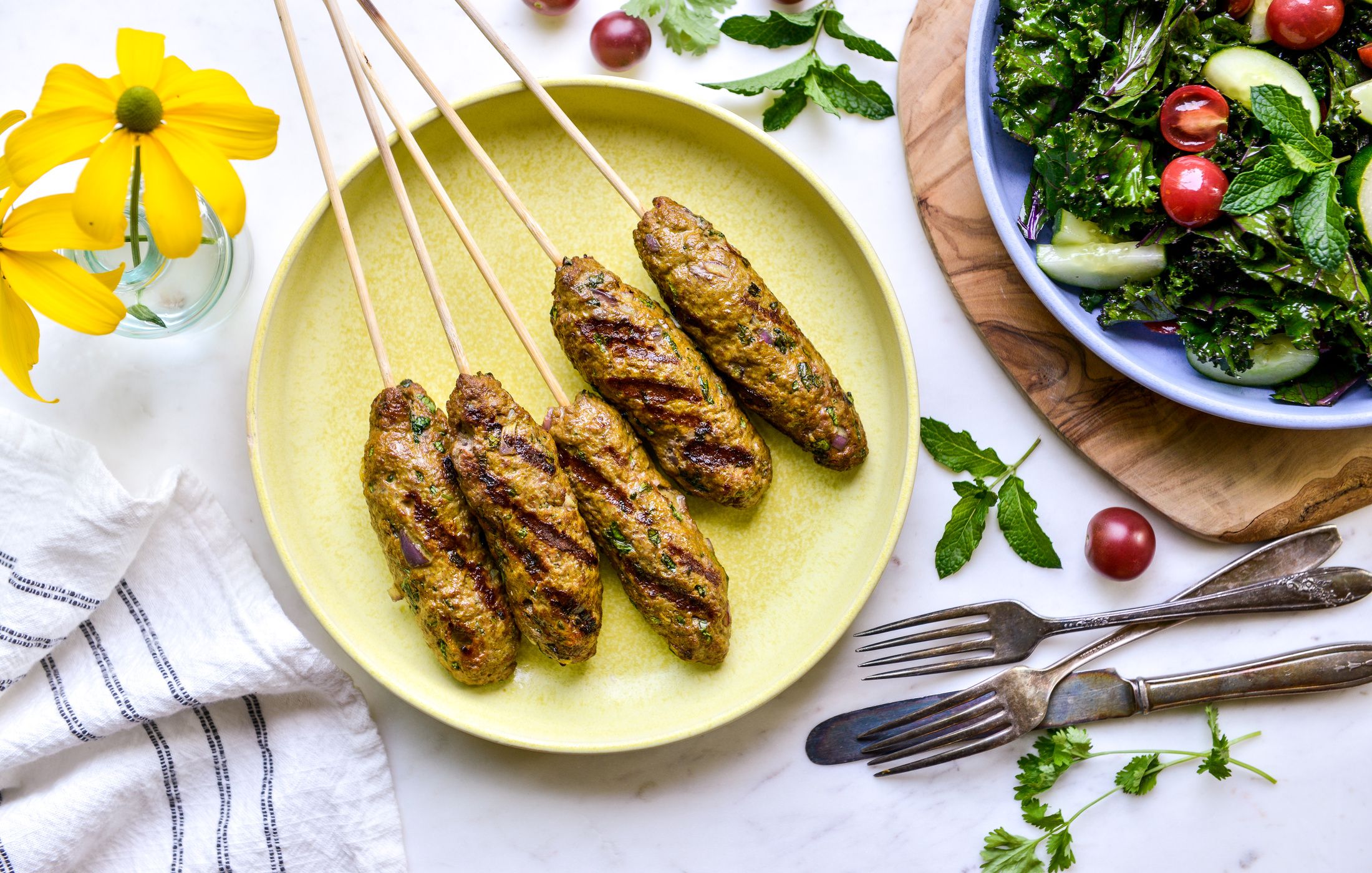 Moroccan Ground Beef Kebobs Nourishing Meals®